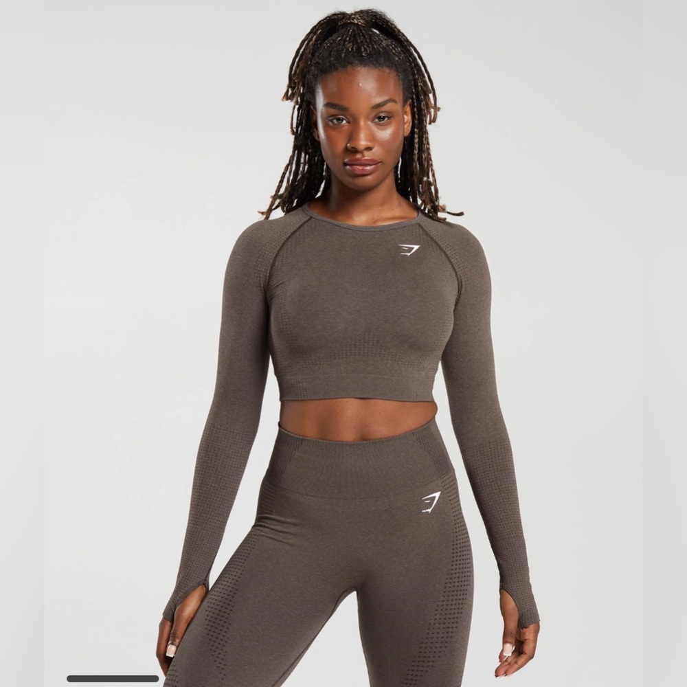 Gymshark vital seamless long sleeve size small